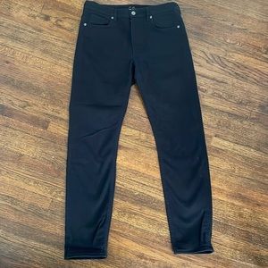 COS Jeans, black skinny, ankle length mid rise, size 32/30